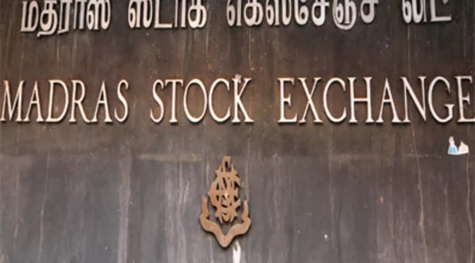 மெட்ராஸ் ஸ்டாக் எக்ஸ்சேஞ்ச்(பங்குச்சந்தை) தெரியுமா ?